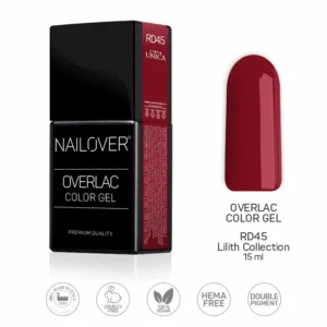 LILITH Kollektion Rote Gellack Farben NAILOVER 9